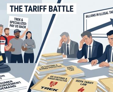 Bicycle Giants Win Tariff Lawsuit, Only to Face Class-Action Backlash from Consumers
